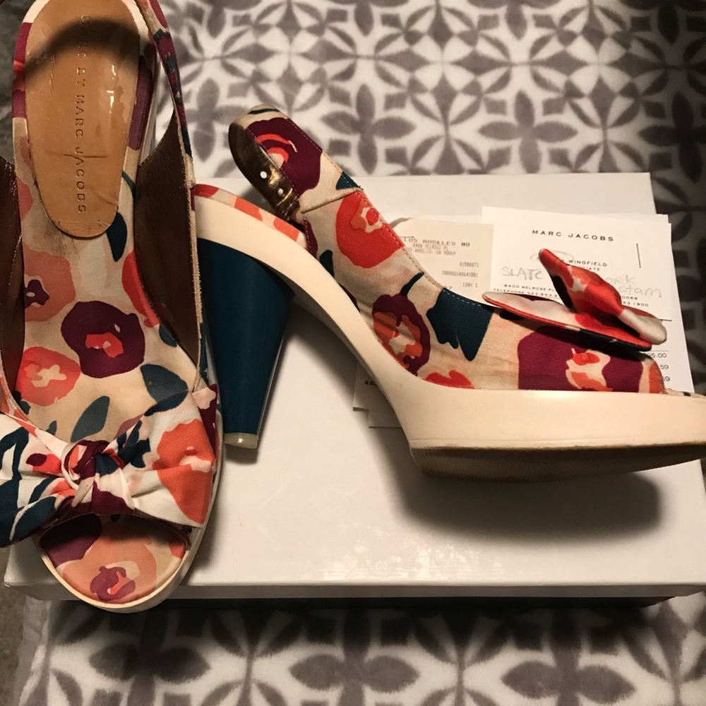 Marc Jacobs multi color shoes